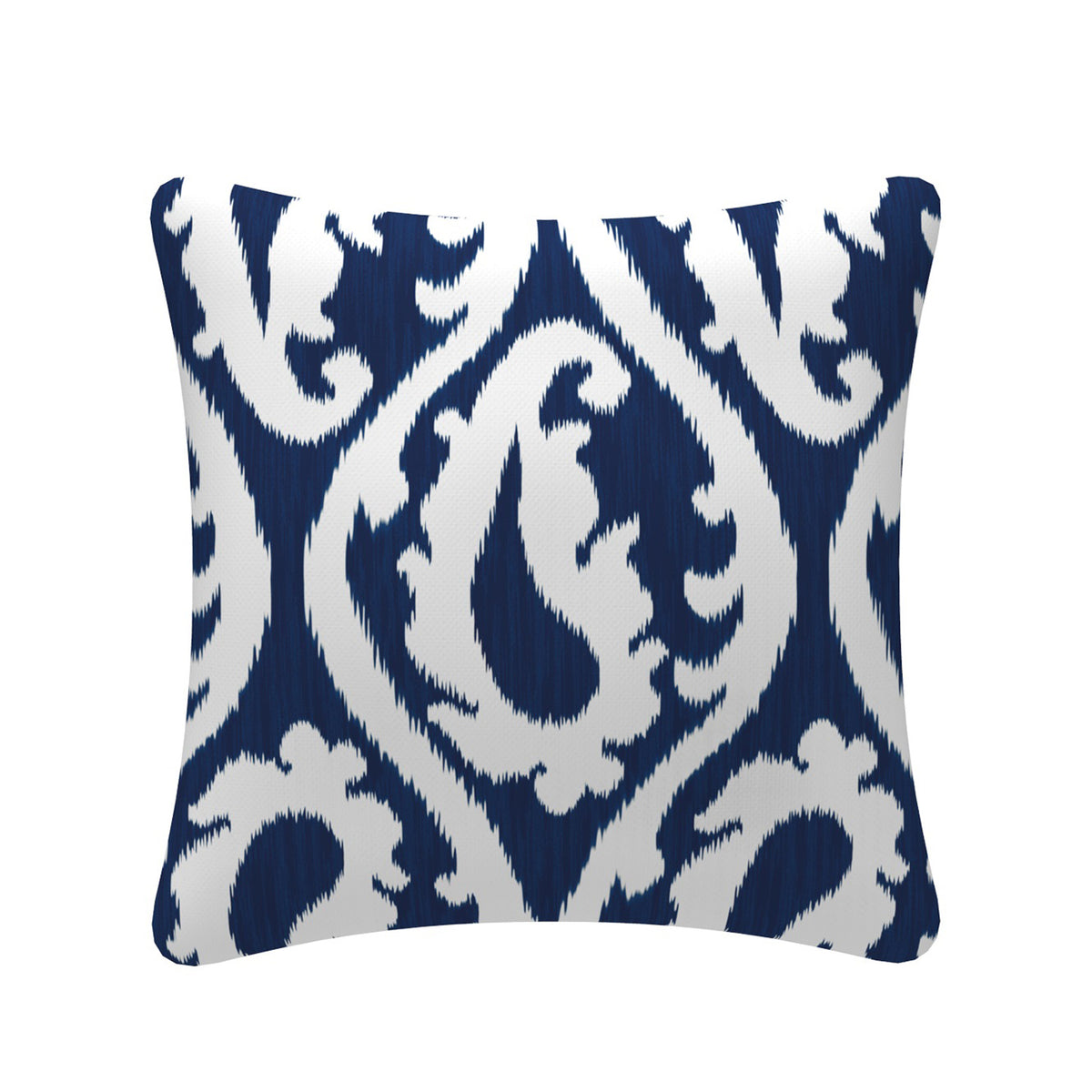 Outdoor Pillows with Insert Navy and Yellow Stripe Patio Accent Throw –  Fabritones