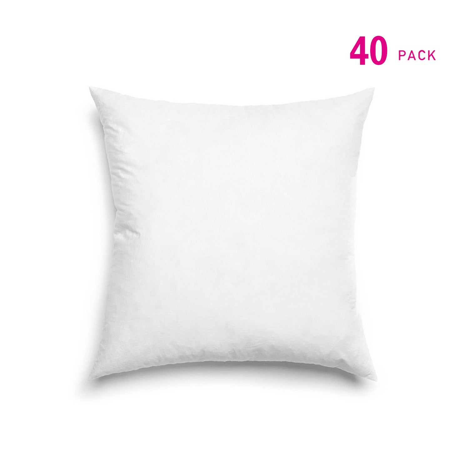 Pillow Inserts 18x18 Cushion Filler Square Toss Stuffing or Stuffing for  Sham Pillows 18 Inch 