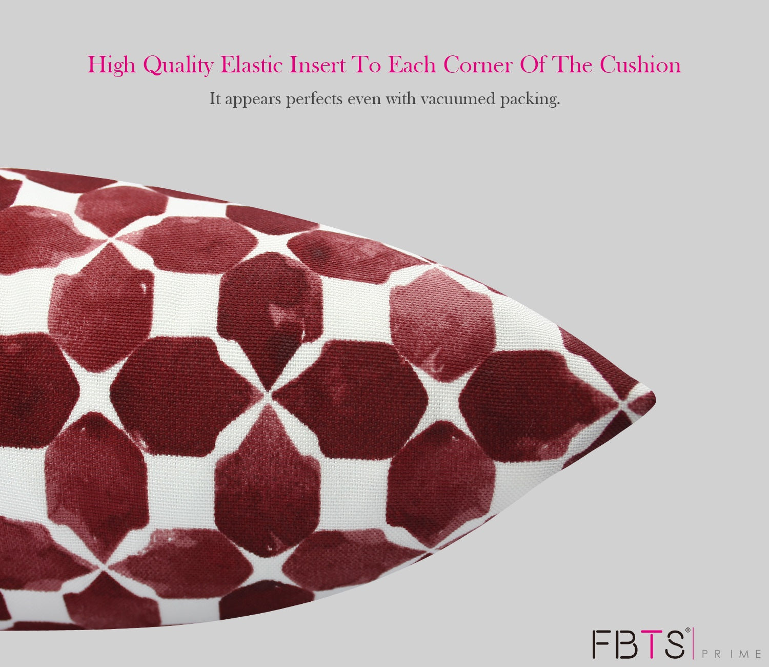 Outdoor Pillows with Insert Red Geometric Patio Accent Throw Pillows 1 –  Fabritones