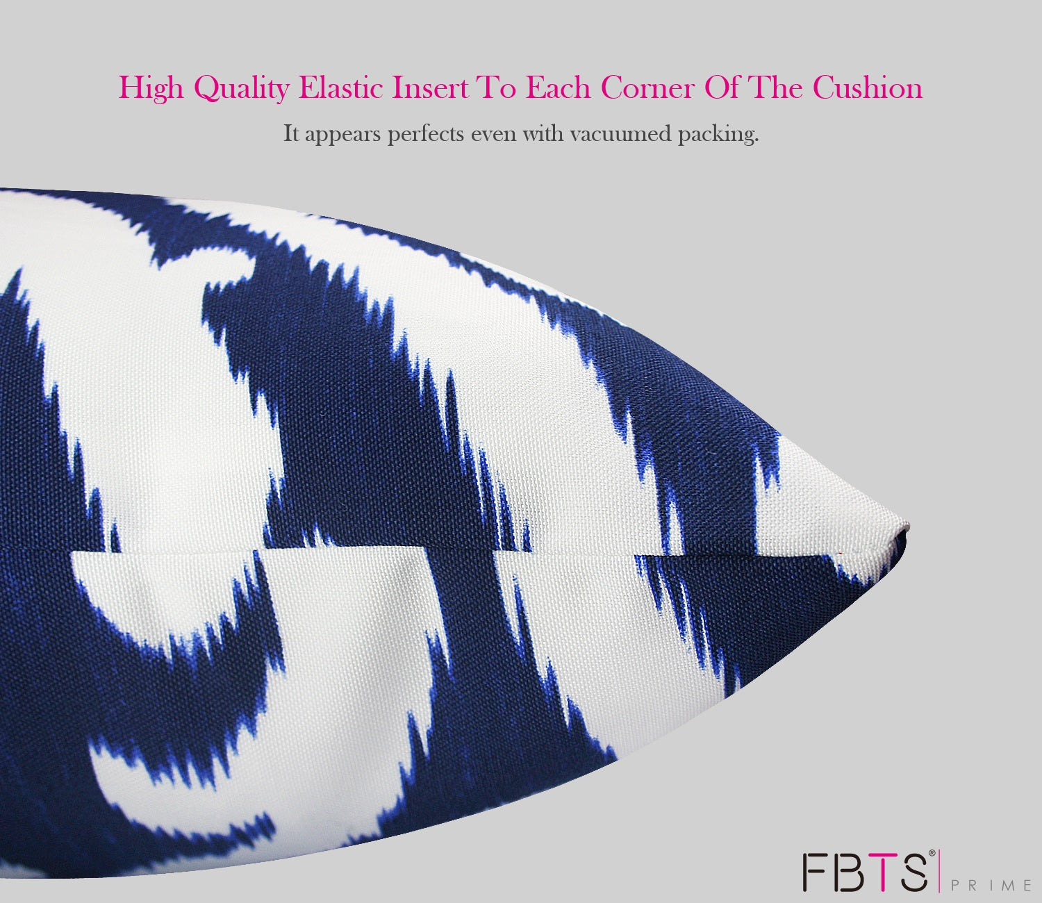 Outdoor Pillows with Insert Navy Paisley Patio Accent Throw Pillows 18x18 inch Square Decorative Pillows