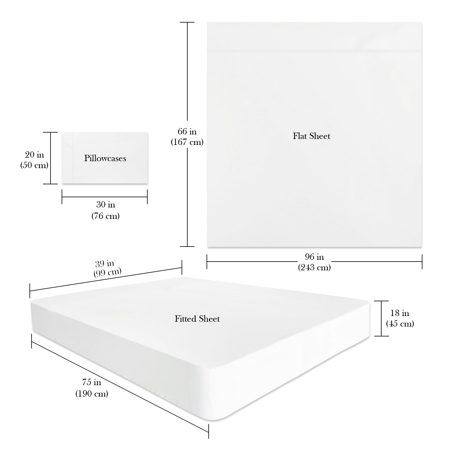 Bed Sheets Chateau Gray Color Double Brushed Microfiber Sheet Sets 18" Deep Pockets Fitted Sheets