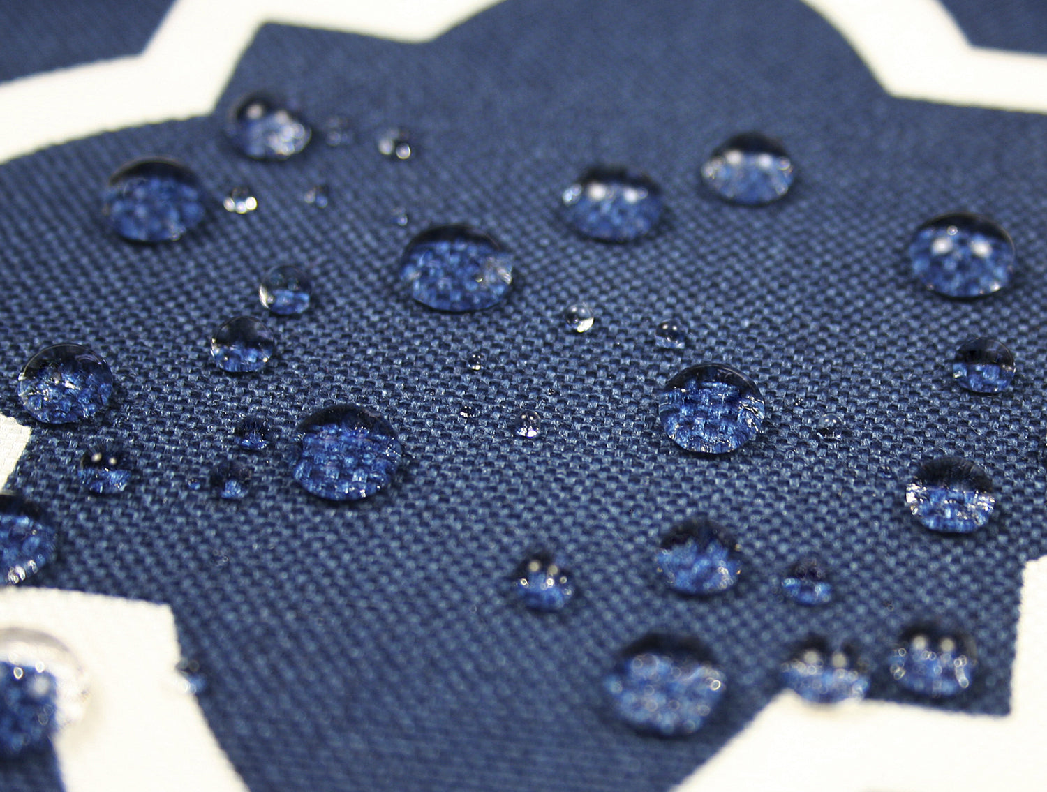 Outdoor Chair Pads (Set of 2) 18x18 Inch Navy Patio Chair Cushions Square Seat Pads